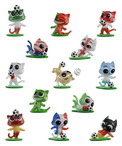 Cat Scans Minifiguren S3 - On the Ball 6 cm Blind Box Display (12)