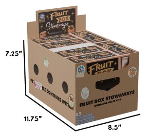 Fruit Box Stowaways DIY Bastelset Blind Box Display (6)