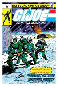 G.I. Joe ReAction+ Actionfigur Snake Eyes (Skybound Comic Box Series, Issue #2)