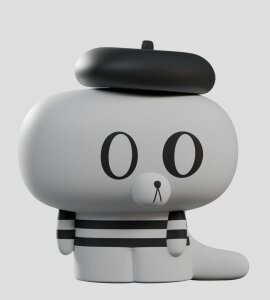Hard Stare Pierre Minifiguren S1 5 cm Blind Box Display (4)