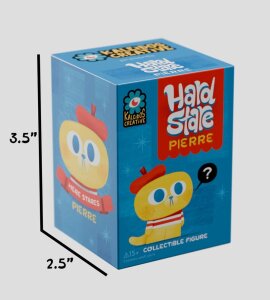 Hard Stare Pierre Minifiguren S1 5 cm Blind Box Display (4)