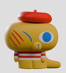 Hard Stare Pierre Minifiguren S1 5 cm Blind Box Display (4)