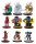 Marvel Q-fig Minifiguren Sortiment (10)