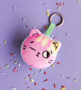 Meowcaron Plüsch Taschenanhänger Wink 7 cm