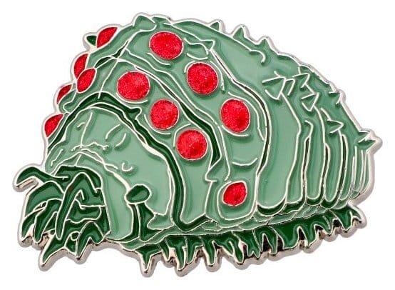 Nausicaä aus dem Tal der Winde Metall-Brosche Ohm