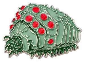 Nausicaä aus dem Tal der Winde Metall-Brosche Ohm