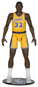 NBA Legends Series Actionfigur Earvin "Magic" Johnson (Los Angeles Lakers) 15 cm