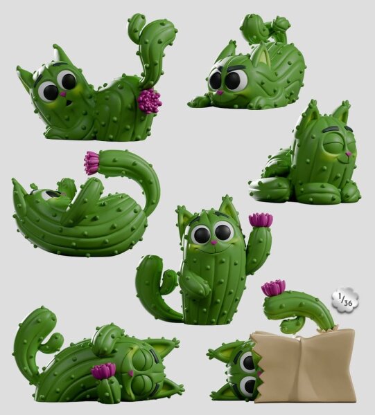 Pricklepuss Minifiguren S1 6 cm Blind Box Display (6)