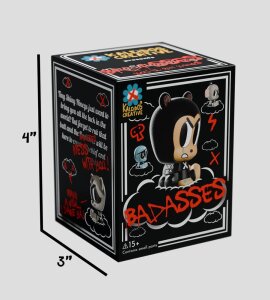 Tiny Shiny Hiney Peakers Minifiguren S2 Badasses 7 cm Blind Box Display (6)