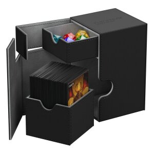 Ultimate Guard Flip´n´Tray Deck Case 100+ Standardgröße XenoSkin Schwarz