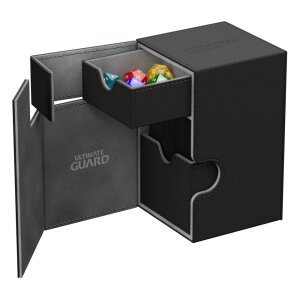 Ultimate Guard Flip´n´Tray Deck Case 100+ Standardgröße XenoSkin Schwarz