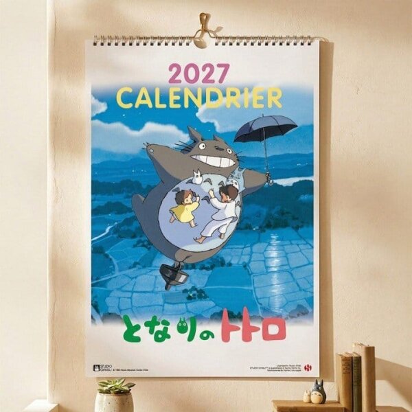 Mein Nachbar Totoro Kalender 2027 *Französische Version*