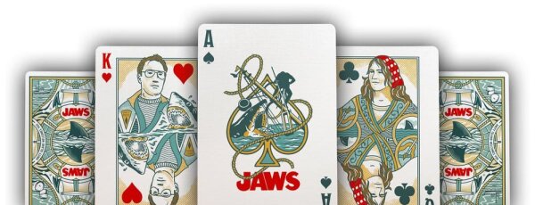 Der weiße Hai Premium Spielkarten