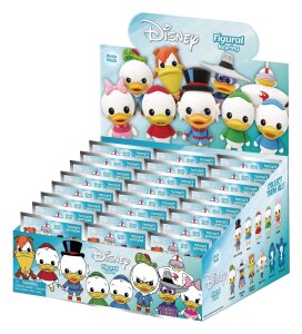 DuckTales 3D PVC-Taschenanhänger Serie 1 Blind Bag Display (24)