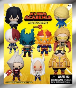 My Hero Academia 3D PVC-Taschenanhänger Serie 9...