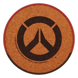 Overwatch Untersetzer 4er-Pack bedrucktes Metall