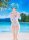 Rebuild of Evangelion Pop Up Parade Beach Queens Rei Ayanami (One-Piece Style) L Size 22 cm