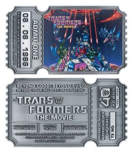 Transformers Replik The Movie 40th Anniversary Movie...