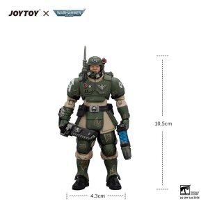 Warhammer Actionfigur Astra Militarum Kasrkin 1 with Chainsword and Plasma Pistol
