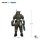 Warhammer Actionfigur Astra Militarum Kasrkin 1 with Chainsword and Plasma Pistol
