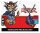Yu-Gi-Oh! Magician Halskette Twin Set 4 x 4 cm
