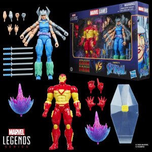 Marvel Games Marvel Legends Actionfiguren 2er-Pack Iron Man & Marvels Spiral 15 cm