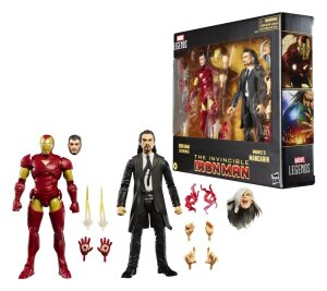 Marvel Legends Actionfiguren 2er-Pack Iron Man (Extremis) & Marvels Mandarin 15 cm