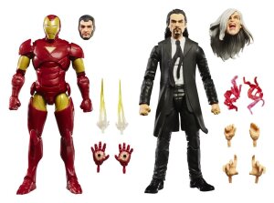 Marvel Legends Actionfiguren 2er-Pack Iron Man (Extremis) & Marvels Mandarin 15 cm