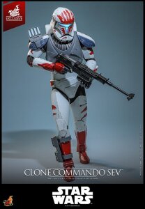 Star Wars: The Clone Wars Television Masterpiece Actionfigur 1/6 Clone Commando Sev (Hot Toys Exclusive) 30 cm