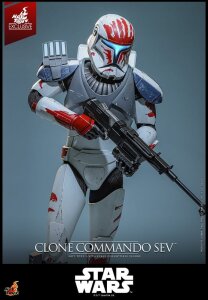 Star Wars: The Clone Wars Television Masterpiece Actionfigur 1/6 Clone Commando Sev (Hot Toys Exclusive) 30 cm