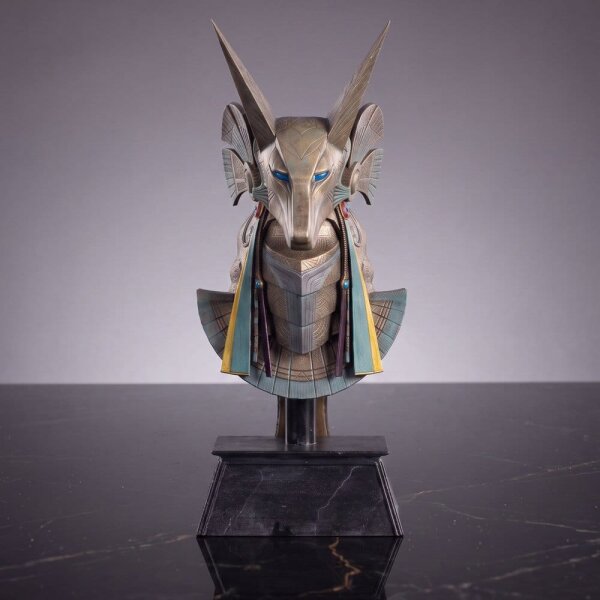 Stargate Desktop Replica Helm-Replik Jackal Guard Helmet Anubis 15 cm