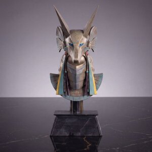 Stargate Desktop Replica Helm-Replik Jackal Guard Helmet...