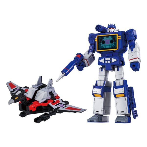 Transformers Team-Up Series Actionfiguren 2er-Pack MPG-19 Soundwave und Condor (Laserbeak) 23 cm