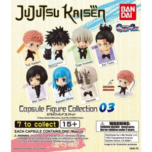 Jujutsu Kaisen Capsule Figure Collection Gashapon...