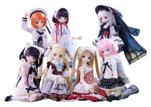 SyncyLand Actionfiguren 6er-Pack OOTD Series 23 cm Blind Box