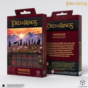 Der Herr der Ringe: 10er D6 Würfelset Mordor