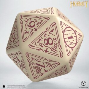 Der Hobbit Spindown Jumbo Würfel Terra TCG D20