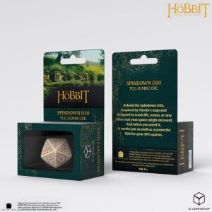 Der Hobbit Spindown Jumbo Würfel Terra TCG D20