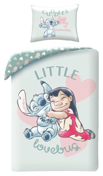 Lilo & Stitch Bettwäsche Little Lovebug 140 x 200 cm / 70 x 90 cm