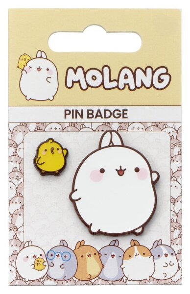 Molang Ansteck-Pin Molang & Piu Piu