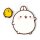Molang Ansteck-Pin Molang & Piu Piu