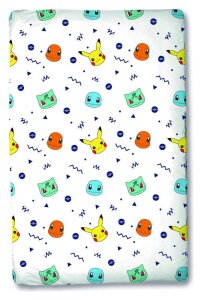 Pokemon Spannbetttuch Head 90 x 200 cm