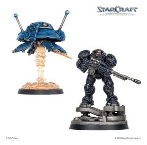 StarCraft TMG Helden Erweiterungs-Set Terran: Jim Raynor & Point Defense Drone