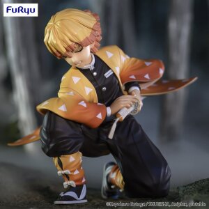 Demon Slayer Noodle Stopper PVC Figur Agatsuma Zenitsu 10 cm
