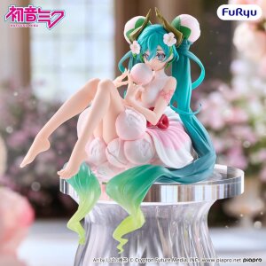 Hatsune Miku Noodle Stopper PVC Figur Flower Fairy White...