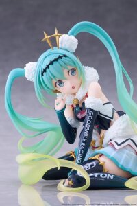 Hatsune Miku Taito Kuji PVC Figur Racing Miku 2018 Ver. Round 8 13 cm