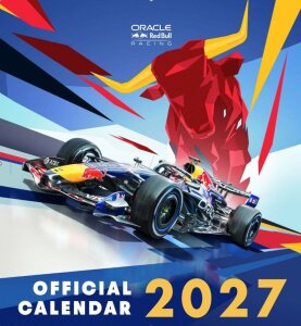 Oracle Red Bull Racing Offizieller Kalender 2027 30 x 30 cm