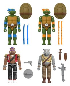 Teenage Mutant Ninja Turtles ReAction+ Actionfigur Wave...