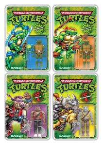 Teenage Mutant Ninja Turtles ReAction+ Actionfigur Wave 02 Rocksteady