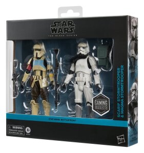 Star Wars: Battlefront Black Series Actionfiguren 2er-Pack Scarif Stormtrooper & Magma Stormtrooper 15 cm